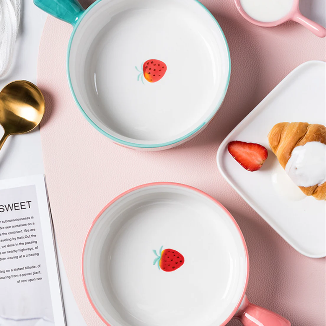 Fruit Printed Bowl - Image 9