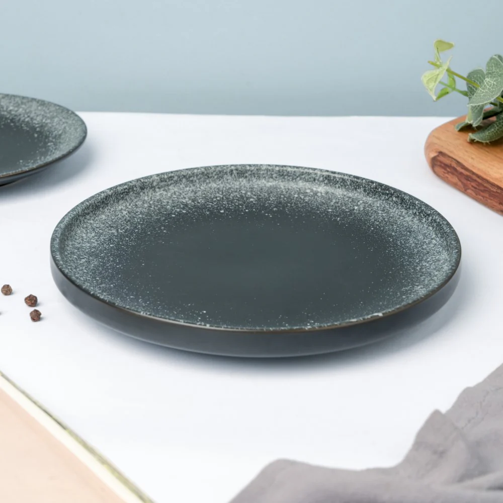 Galaxy Stone Pottery 35 Piece Dinner Set For 6 - Image 14