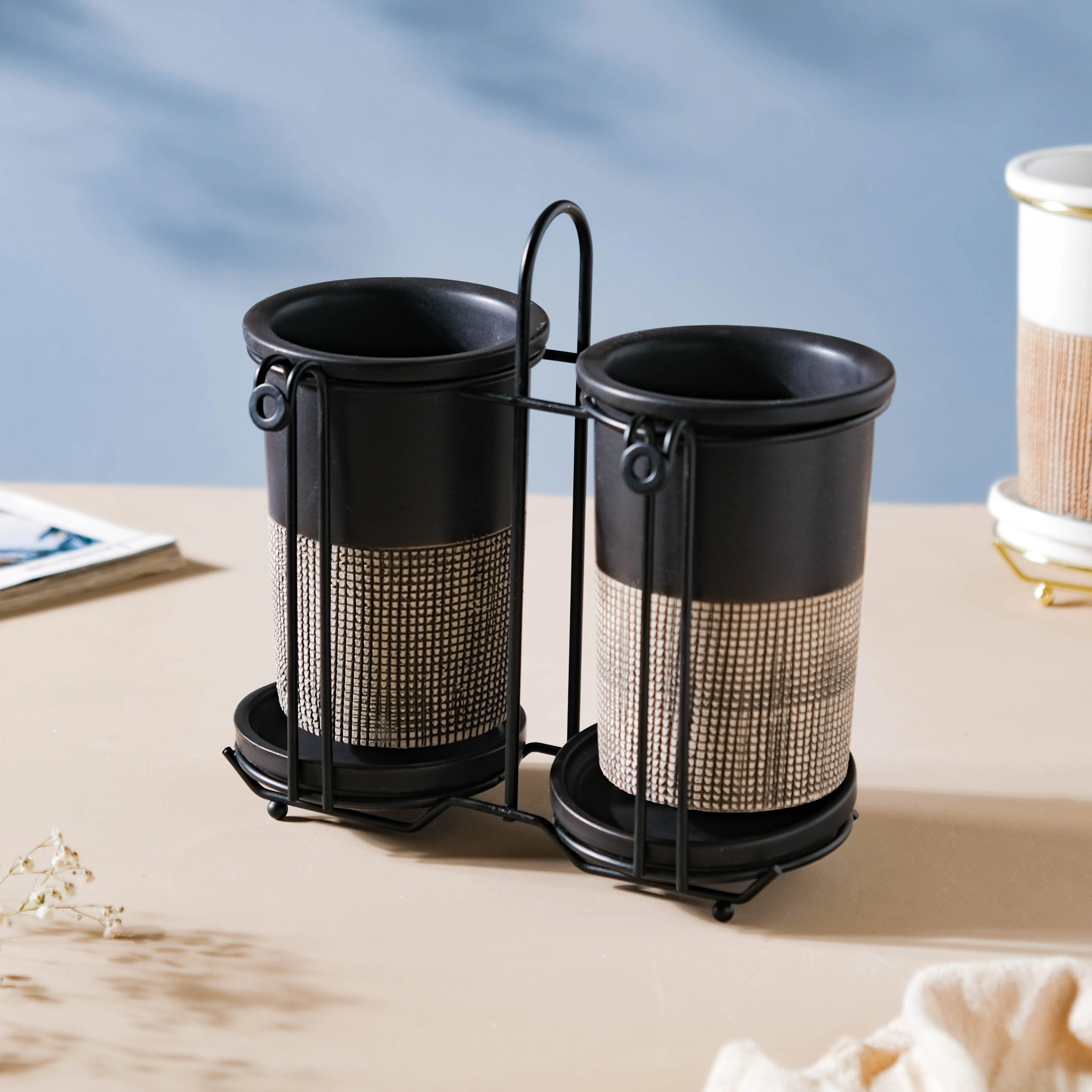 Gemini Twin Tumbler Set Of 2 Black - Image 6