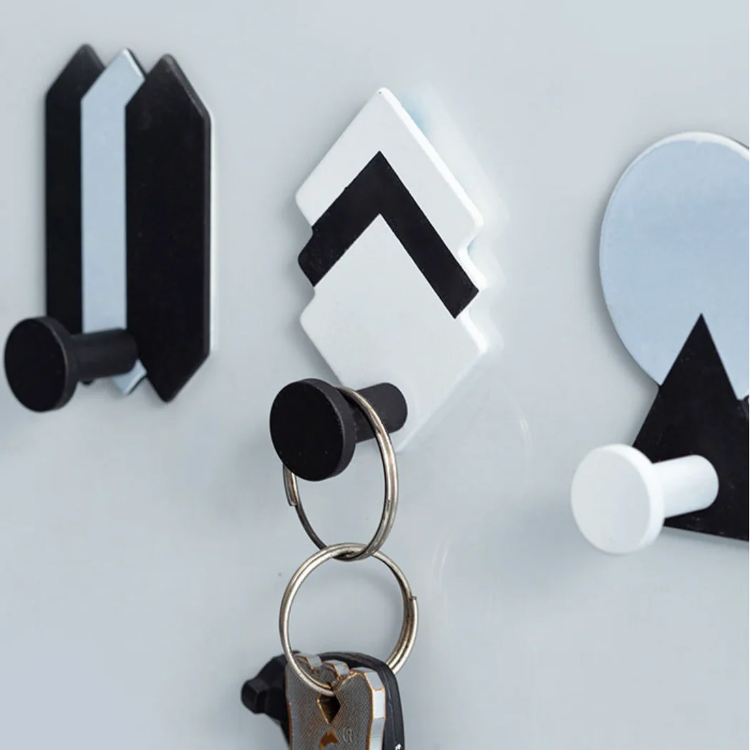 Geometric Black and White Hook - Image 6