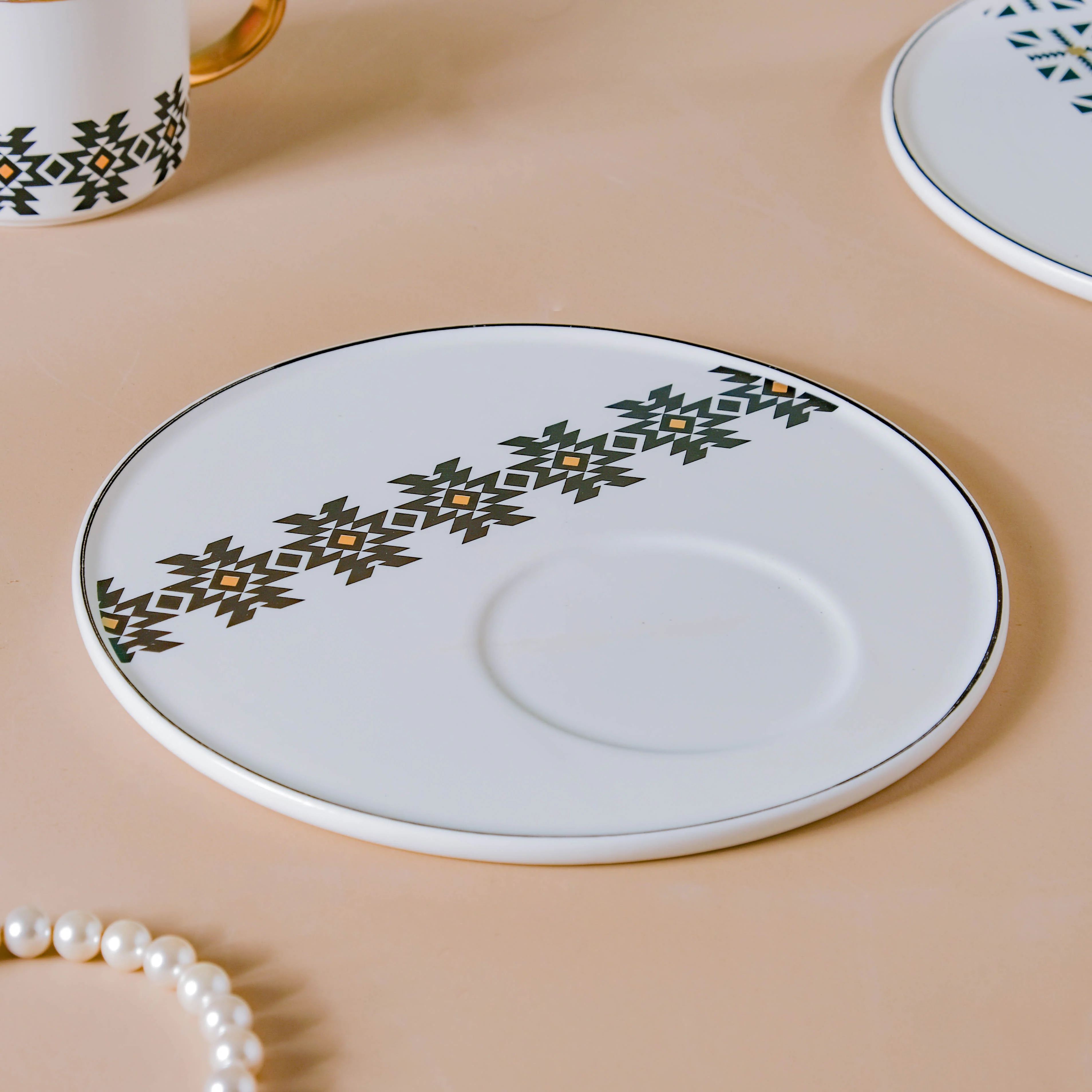 Geometric Cup And Plate Set - Image 11