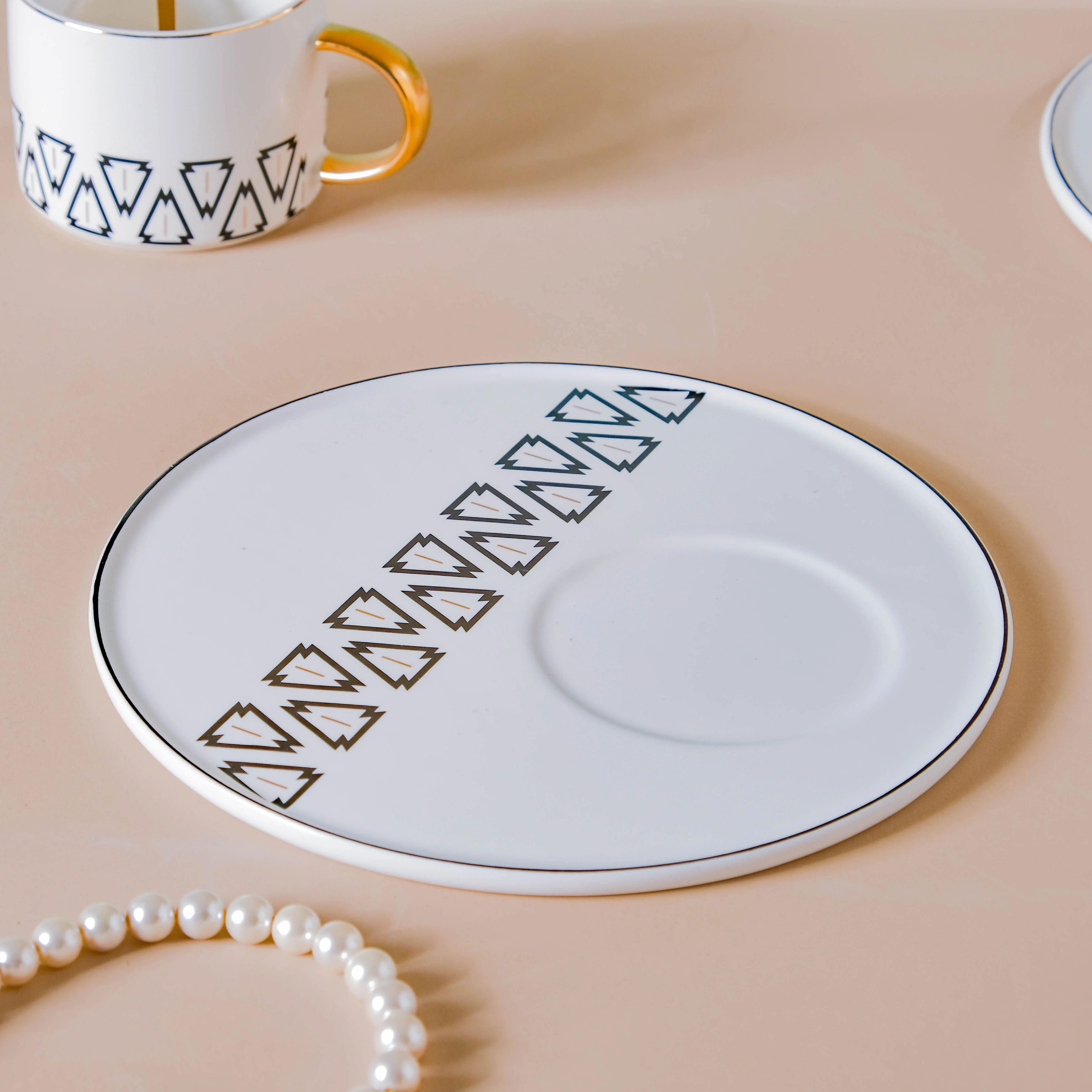 Geometric Cup And Plate Set - Image 12