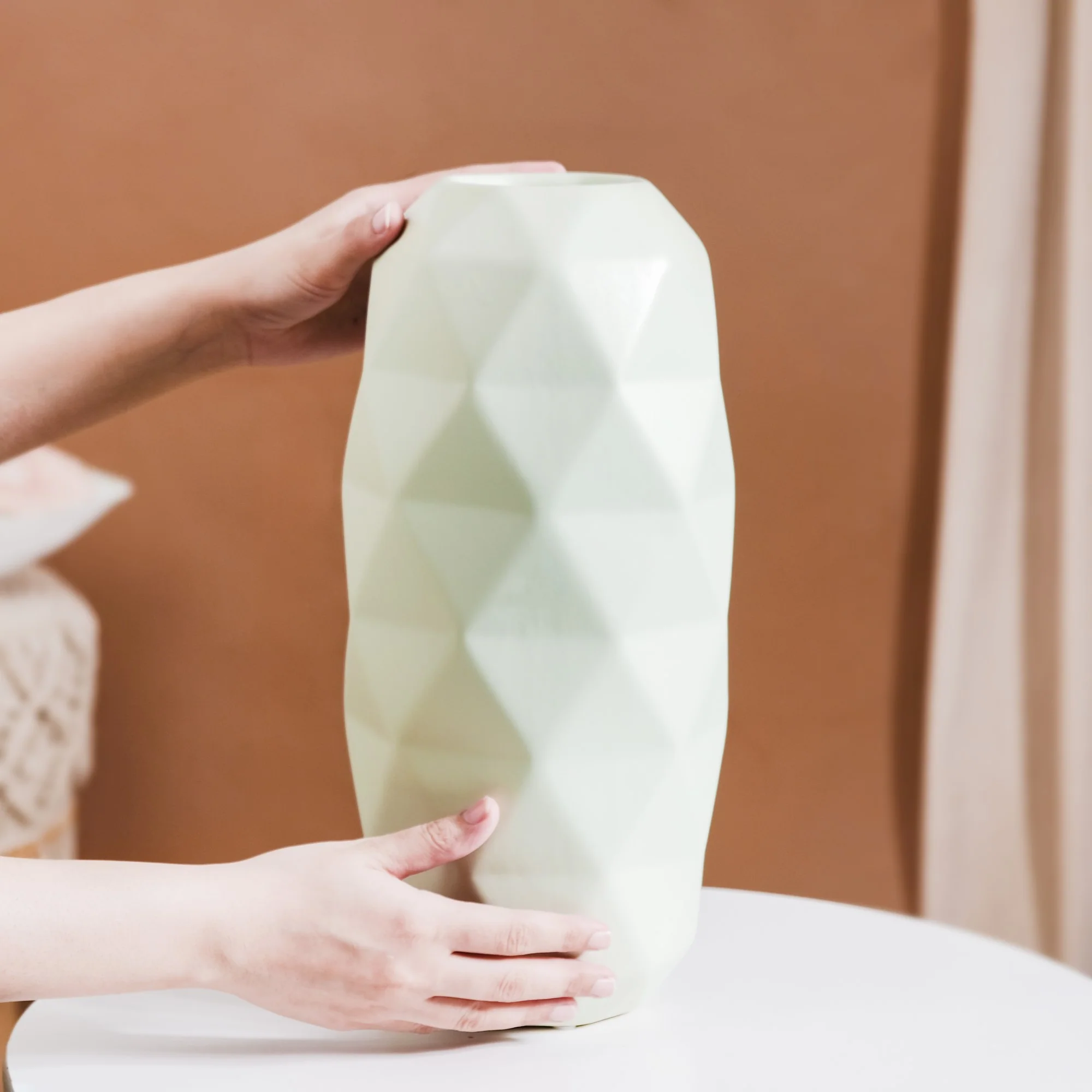 Geometric Decor Vase - Image 6