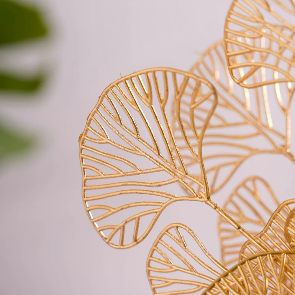 Ginkgo Stem Gold Set Of 4 - Image 9