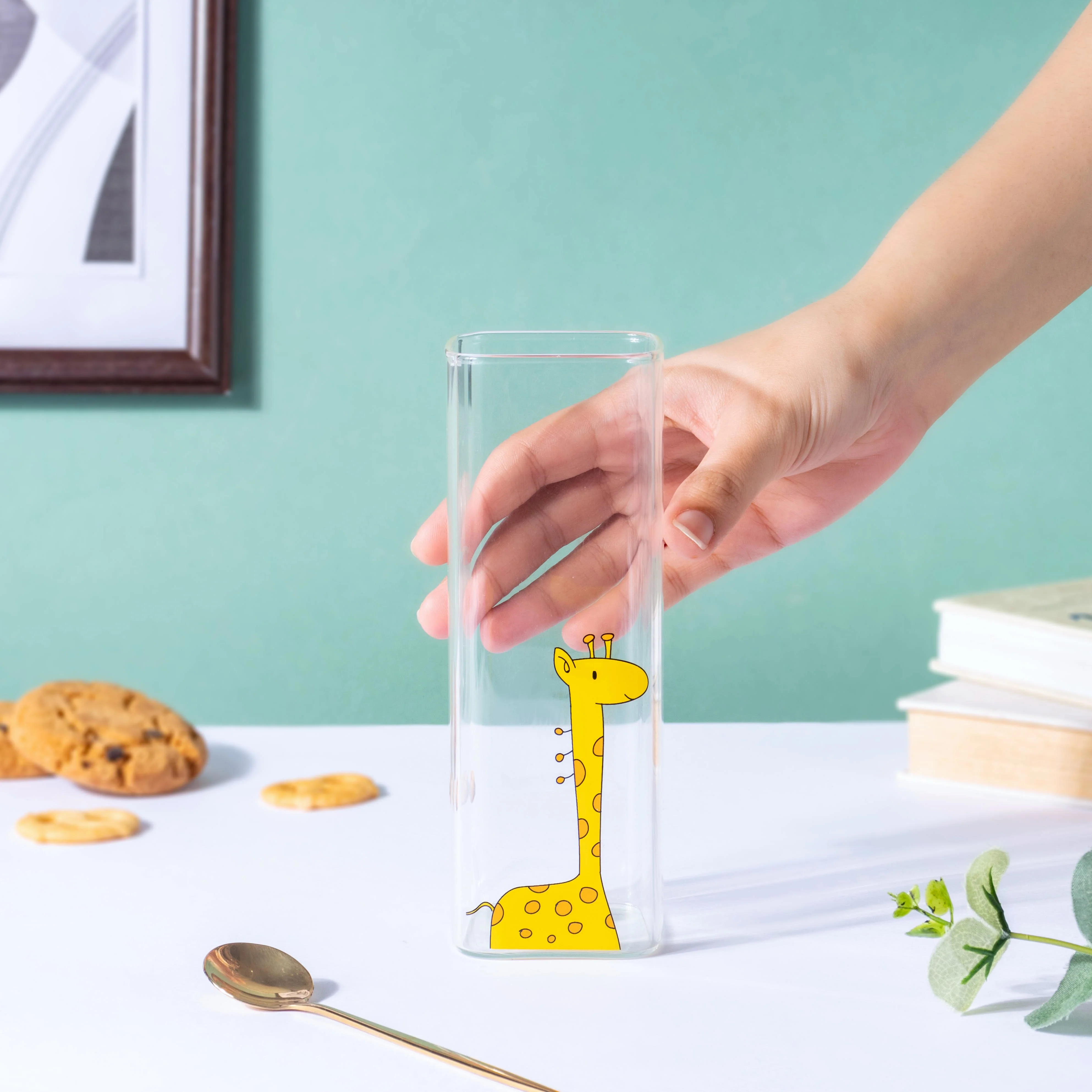 Giraffe Tall Tumbler Transparent - Image 4