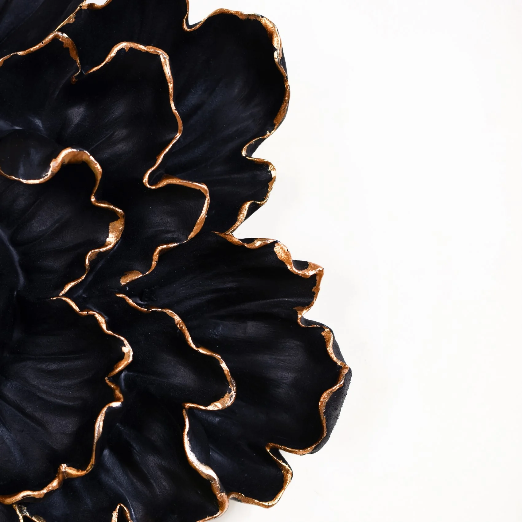 Glam Black Flower Wall Decor For Living Room - Image 11