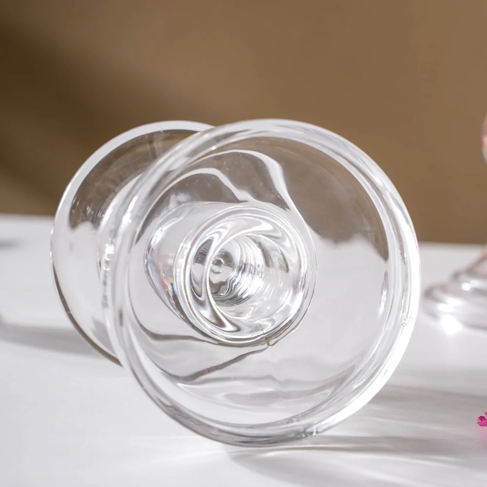 Glass Candle Stand Decor Set Of 3 - Image 10