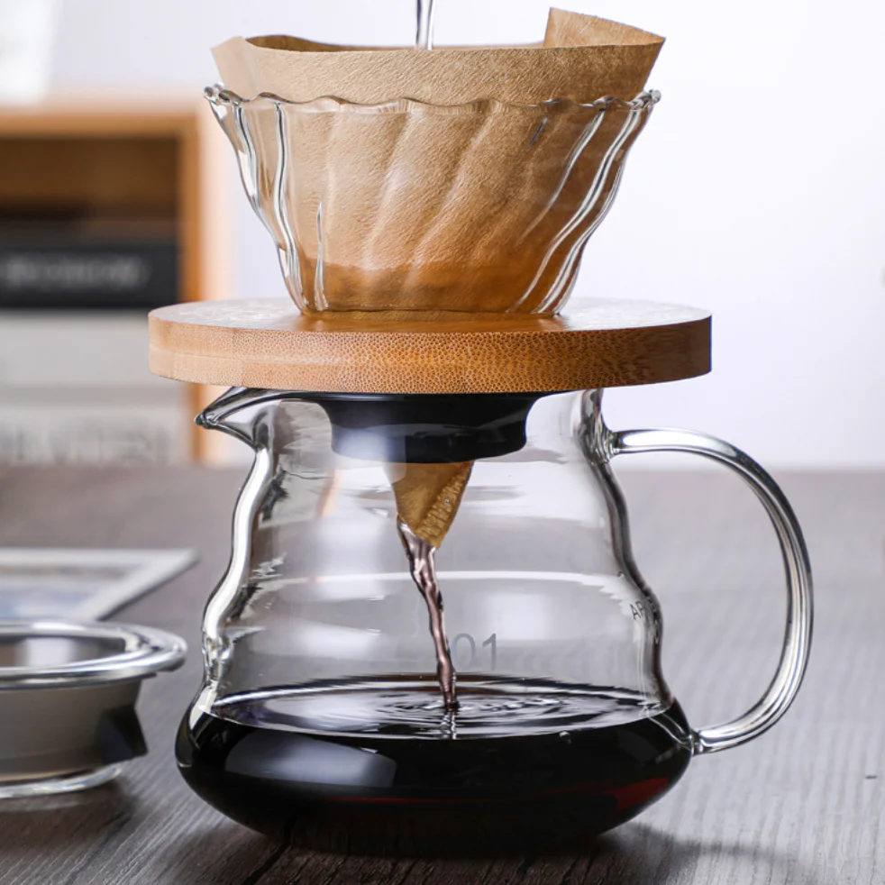 Glass Coffee Dripper Large - Image 10