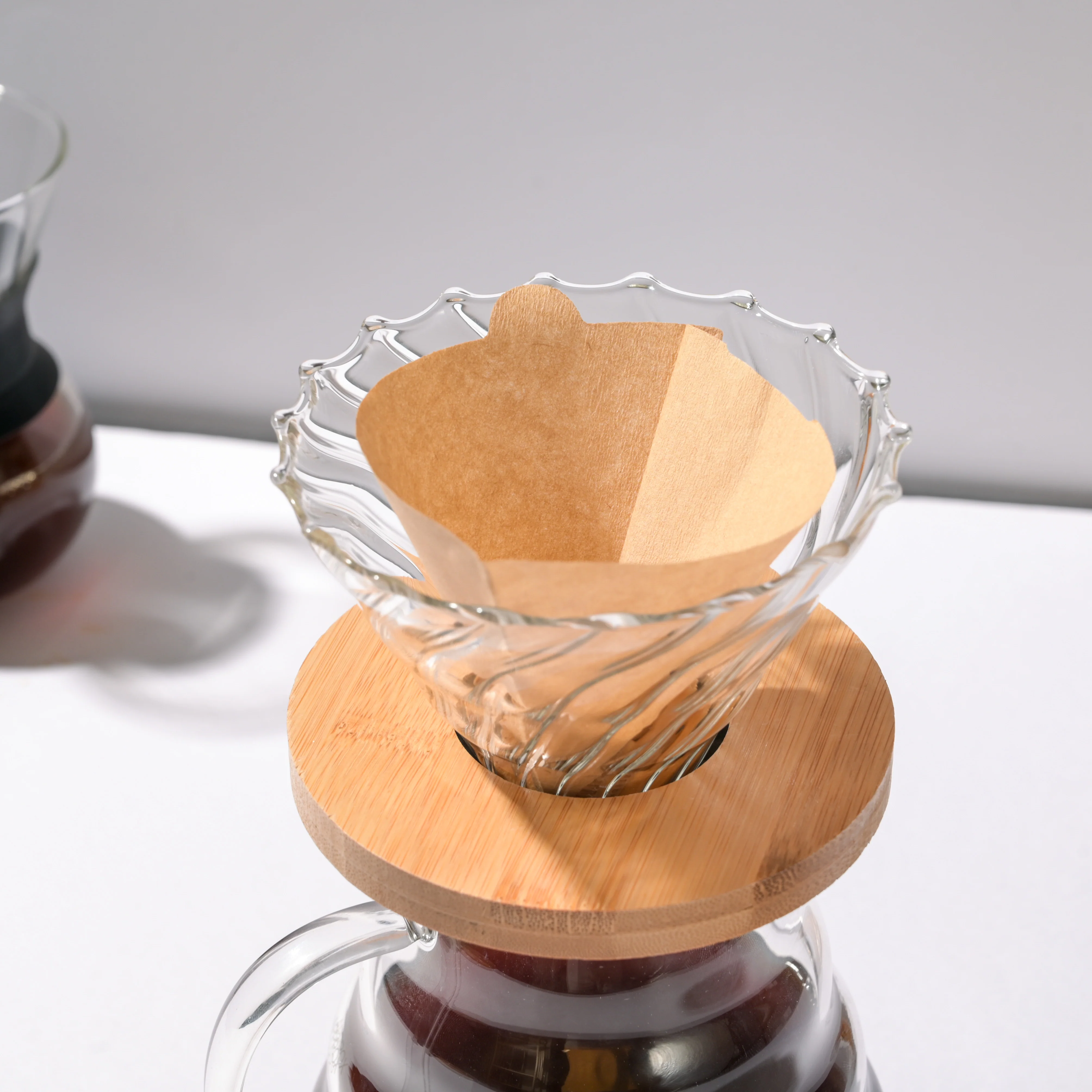 Glass Coffee Dripper Large - Image 7