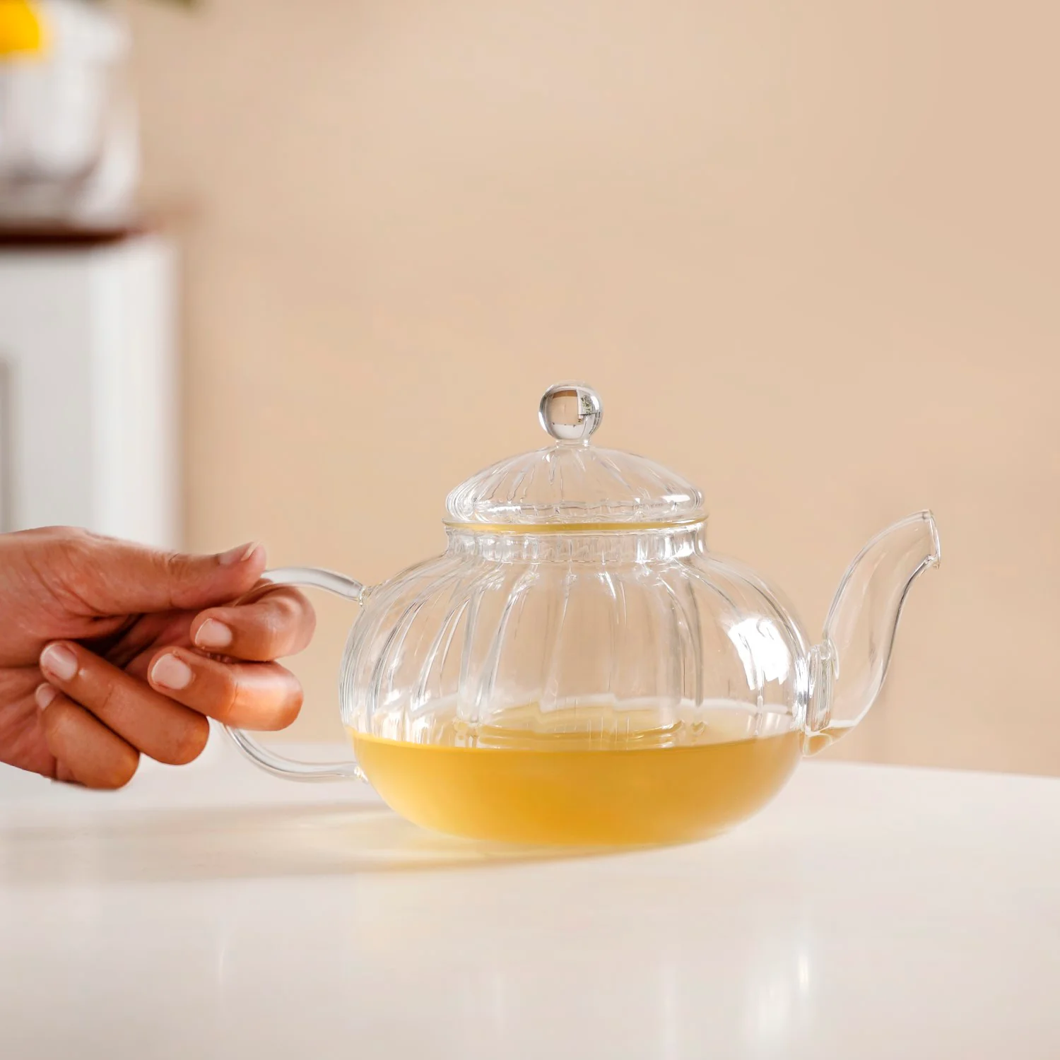 Glass English Breakfast Teapot 650ml - Image 2