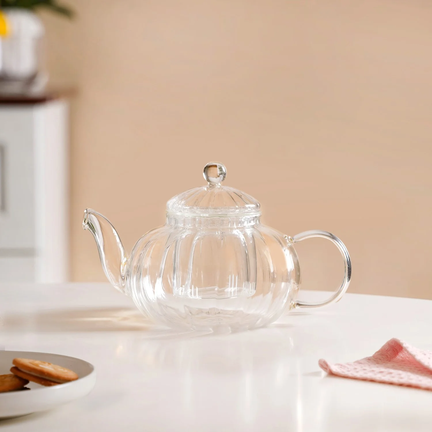 Glass English Breakfast Teapot 650ml - Image 8