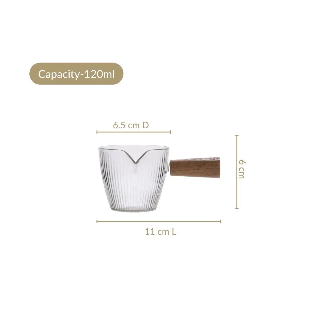 Glass Flavouring Saucer Set Of 2 120ml - Image 3