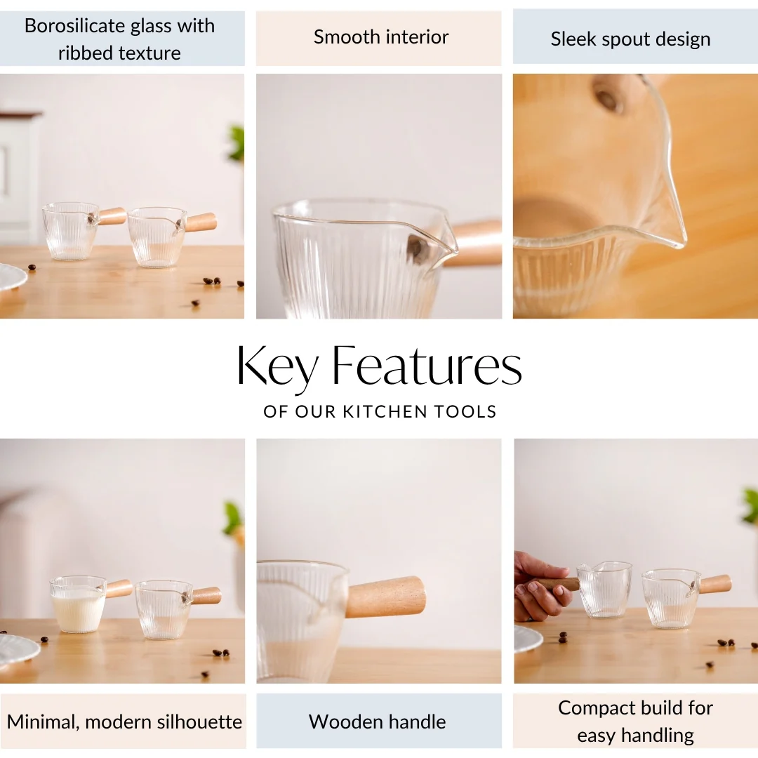 Glass Flavouring Saucer Set Of 2 120ml - Image 4