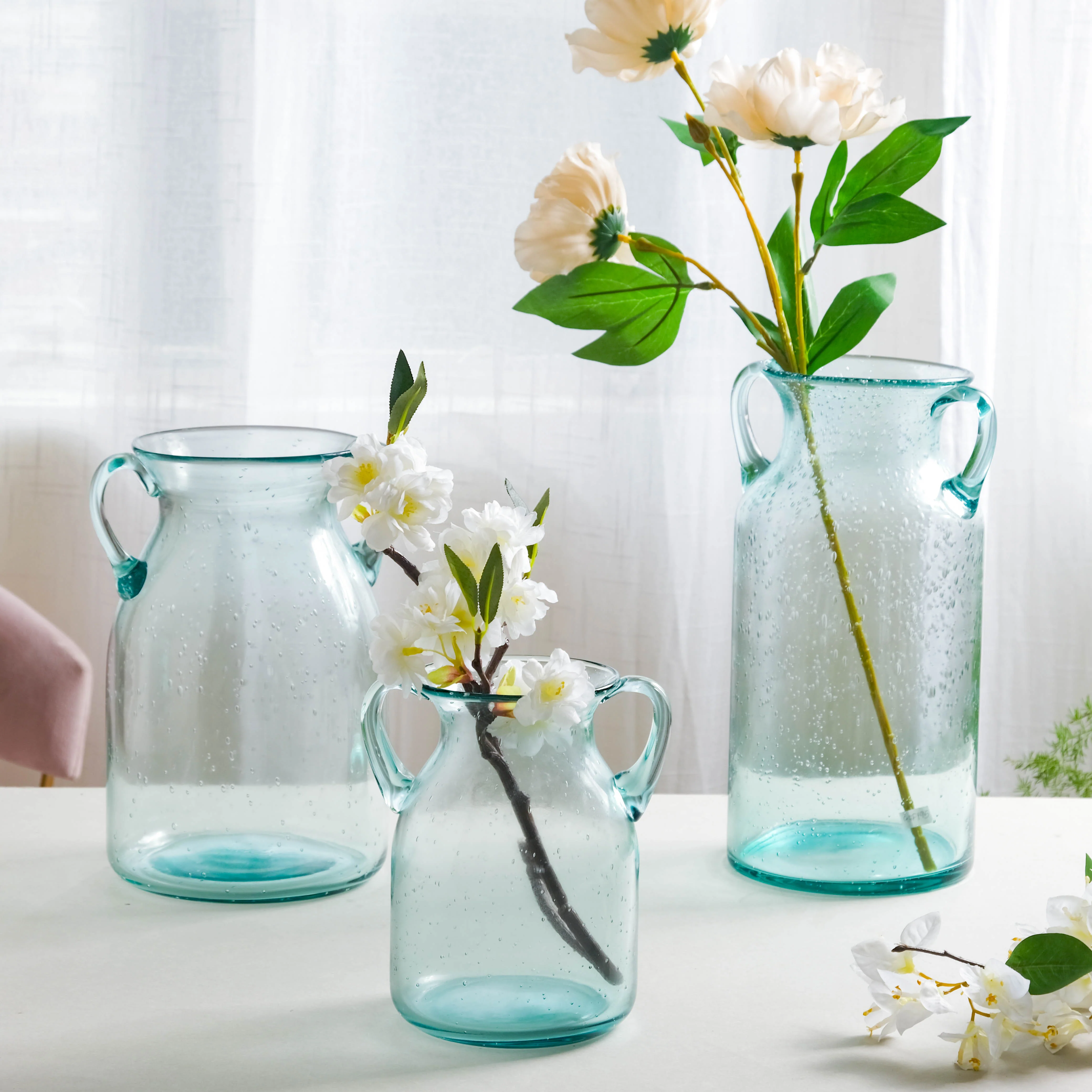 Glass Jar Vase - Image 4