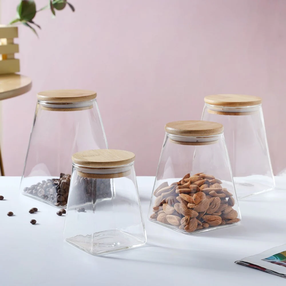 Glass Jar With Wooden Lid - Extra Large - Image 6