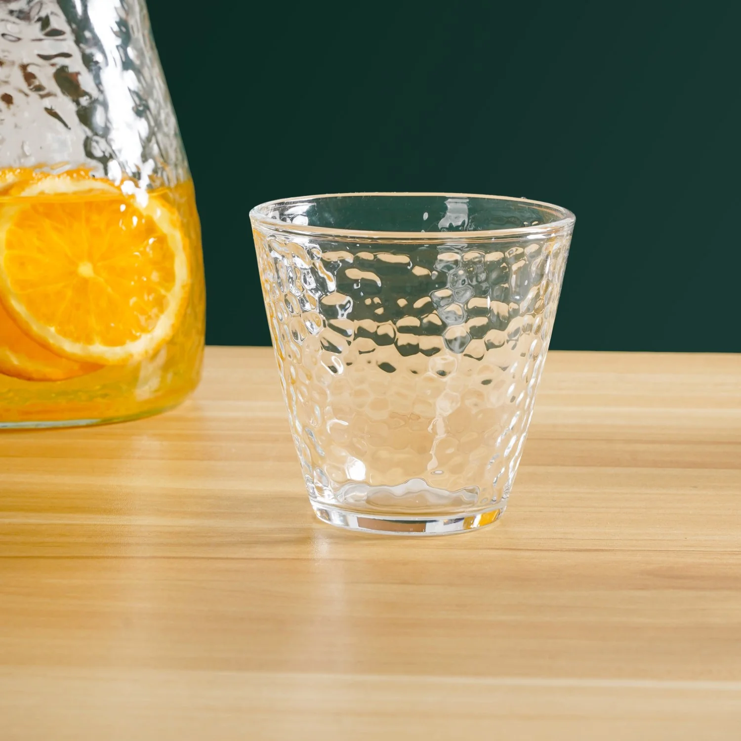 Glass Jug And Tumbler Set Of 5 - Image 6
