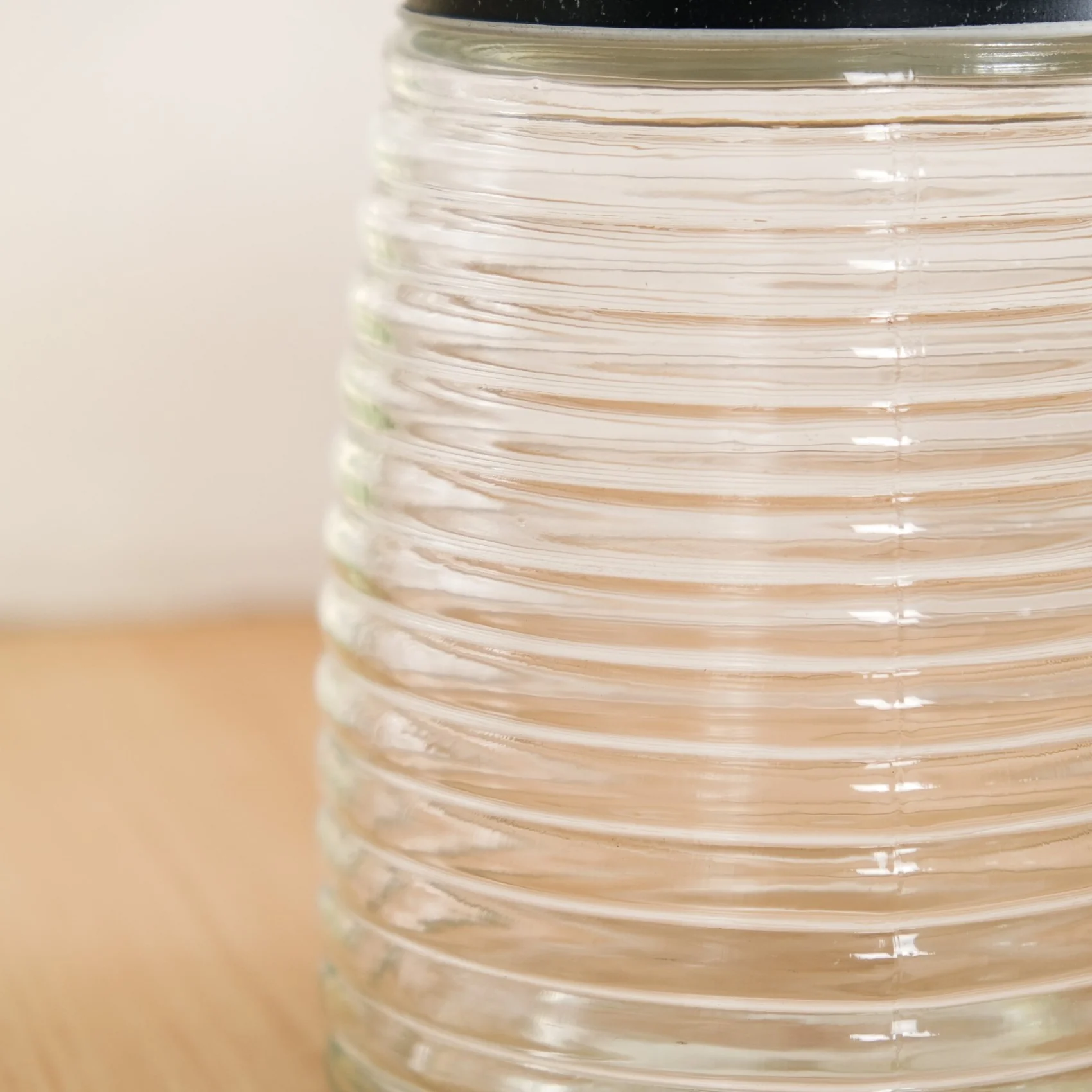 Glass Kitchen Jars With Lid Set Of 4 Rings Design 1400ml - Image 9