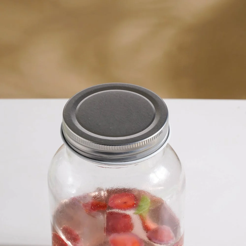 Glass Pickle Jar With Lid Set Of 4 750ml - Image 10