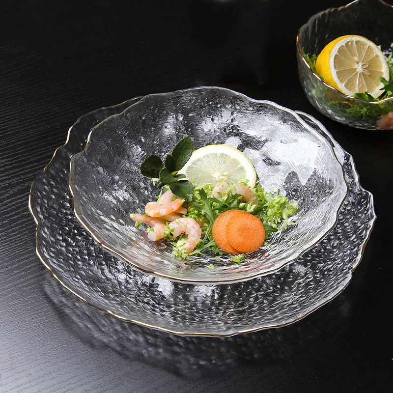 Glass Plate and Bowl Set of 3 - Image 13