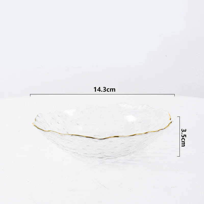 Glass Plate and Bowl Set of 3 - Image 16