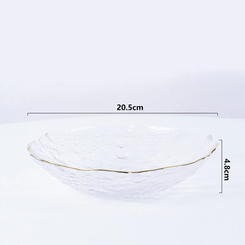 Glass Plate and Bowl Set of 3 - Image 17