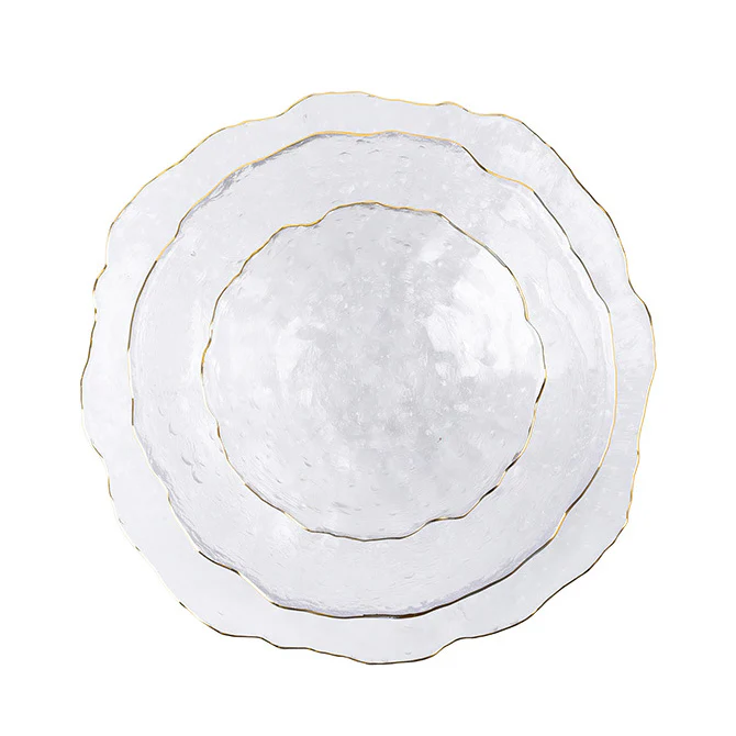 Glass Plate and Bowl Set of 3 - Image 19
