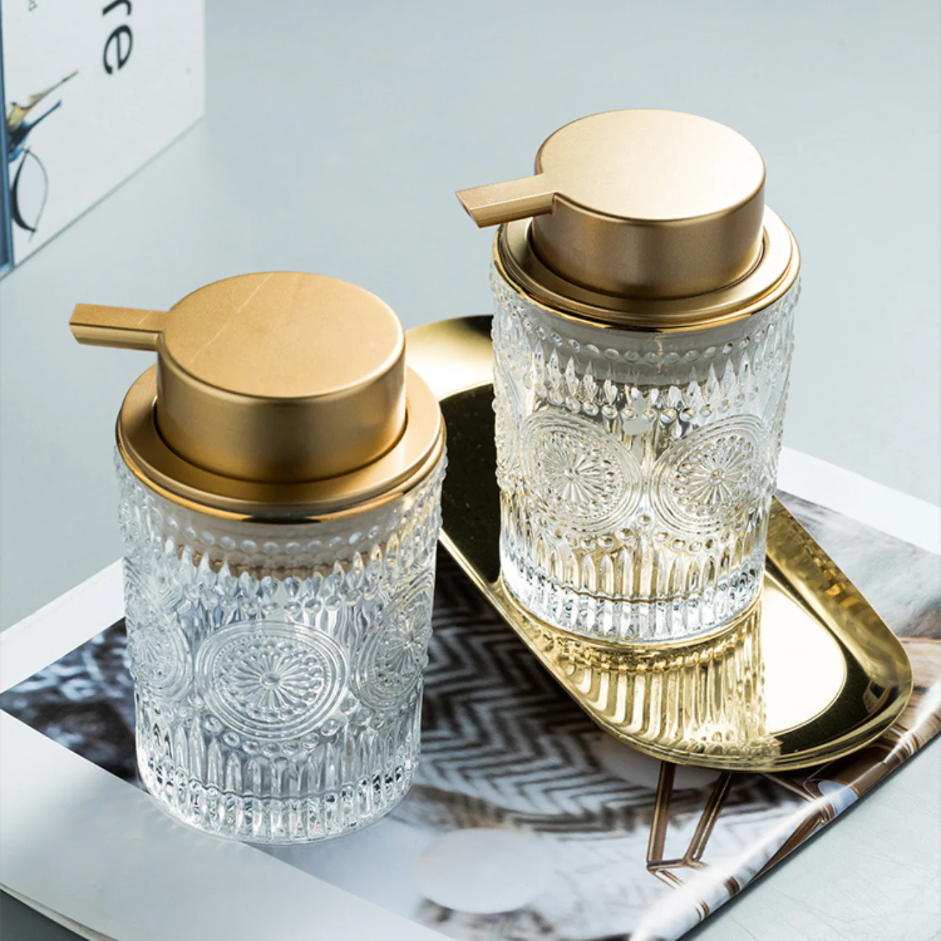 Glass Pump Bottle - Image 9