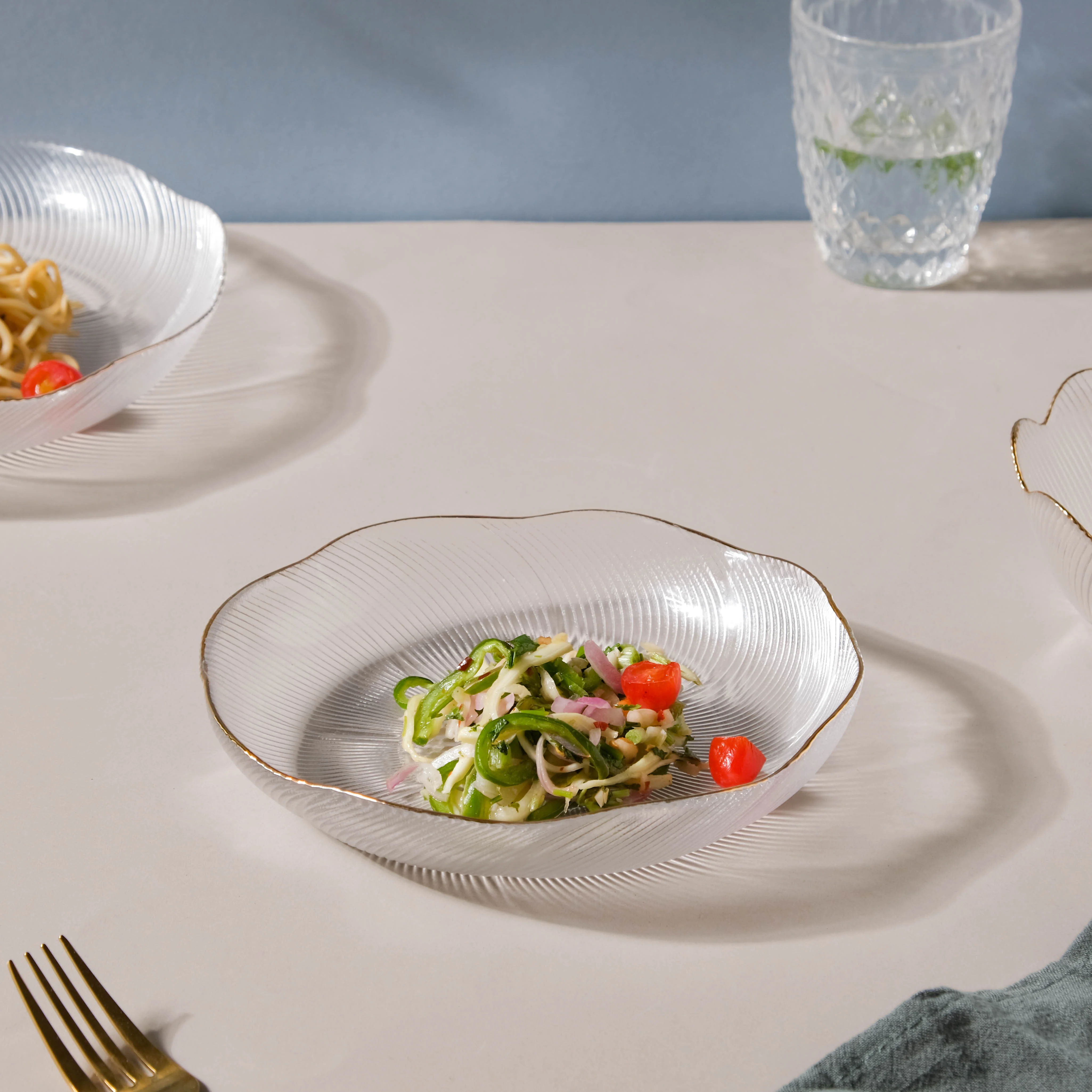 Glass Salad Plate - Image 4