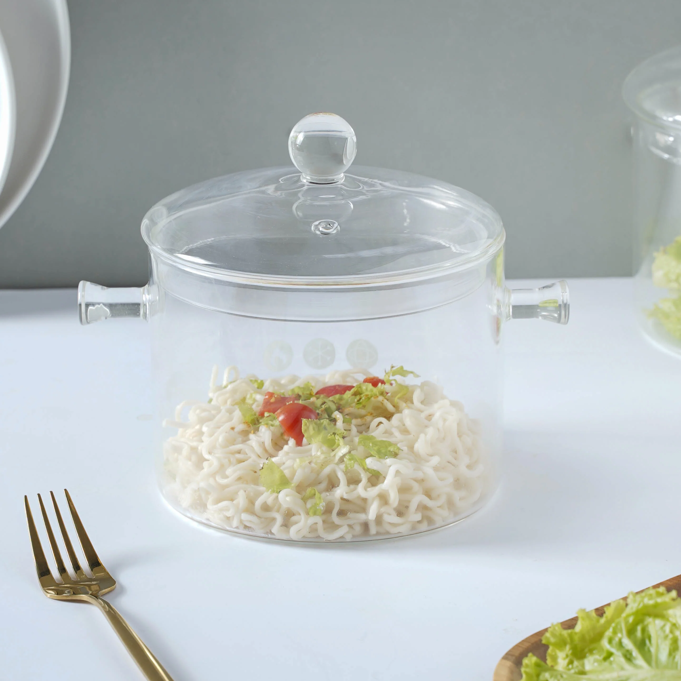 Glass Soup Pot