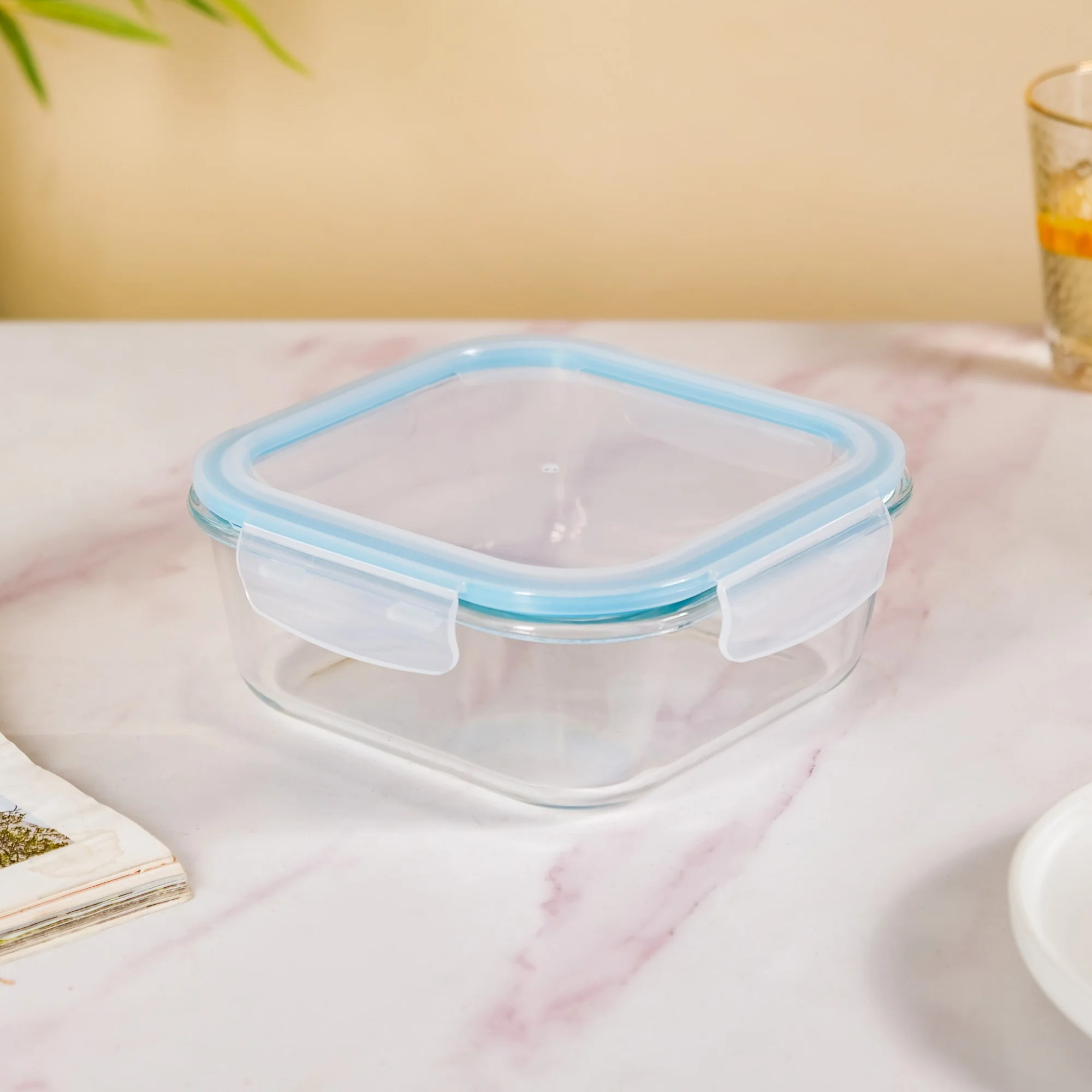 Glass Storage Container Box Set Of 2 1200ml - Image 9