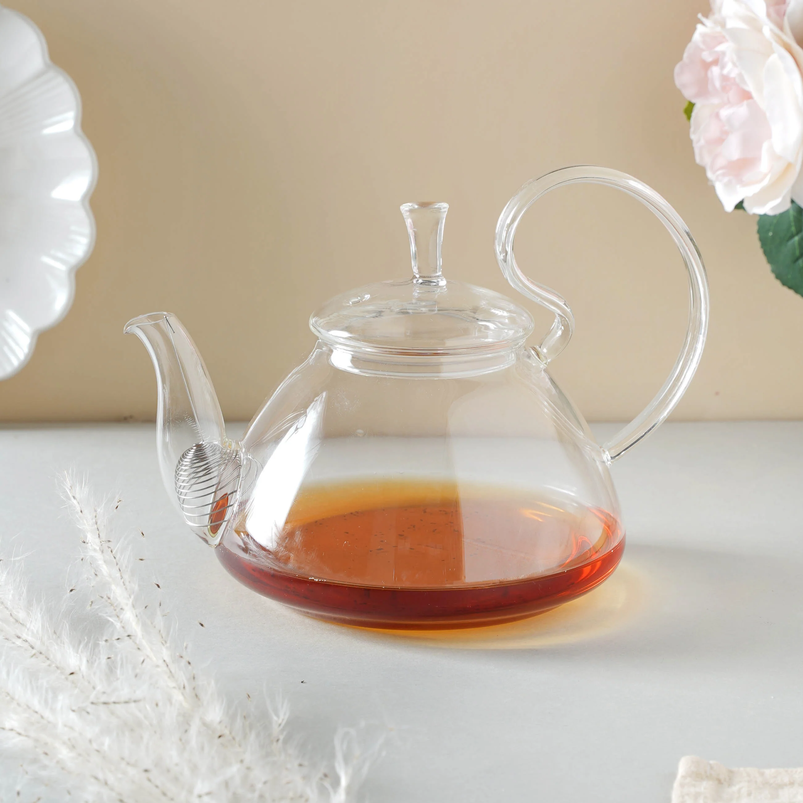 Glass Tea Kettle - Large - Image 5