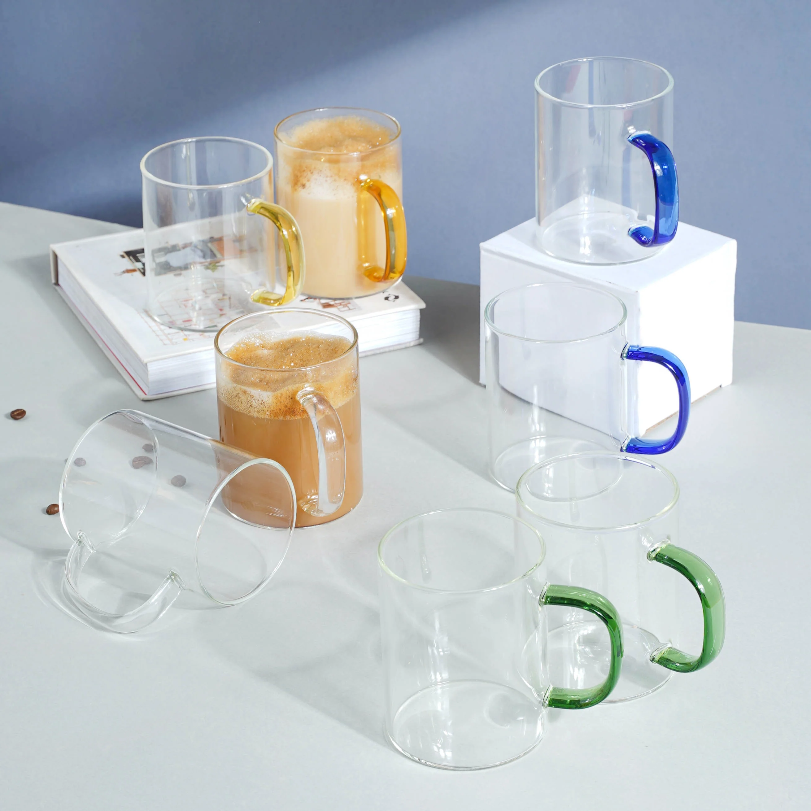 Glass Tea Mug Set of 2 - Image 3