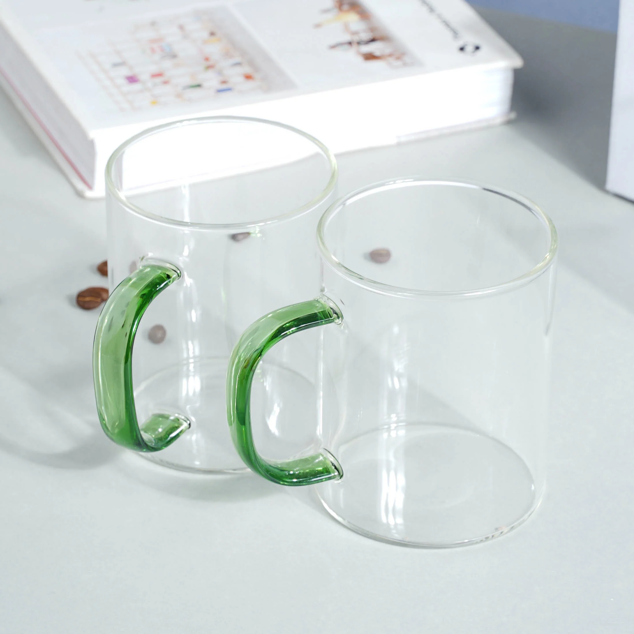 Glass Tea Mug Set of 2 - Image 7
