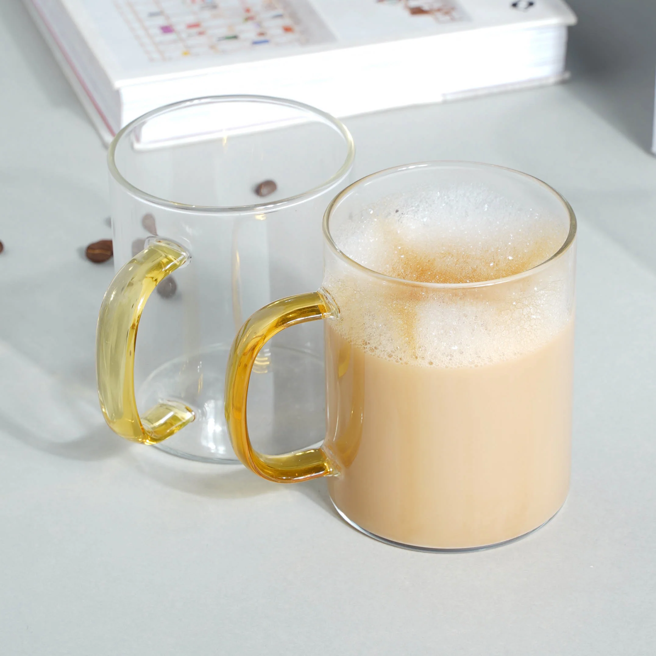 Glass Tea Mug Set of 2 - Image 8