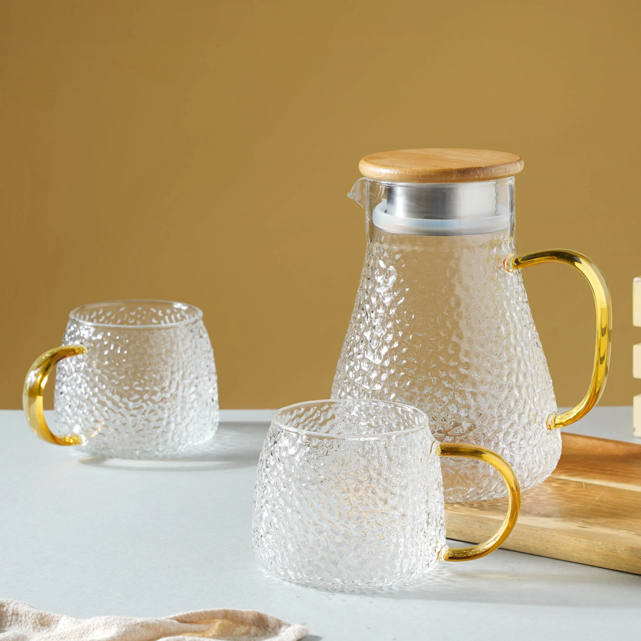 Glass Tea Set With Kettle - Image 3