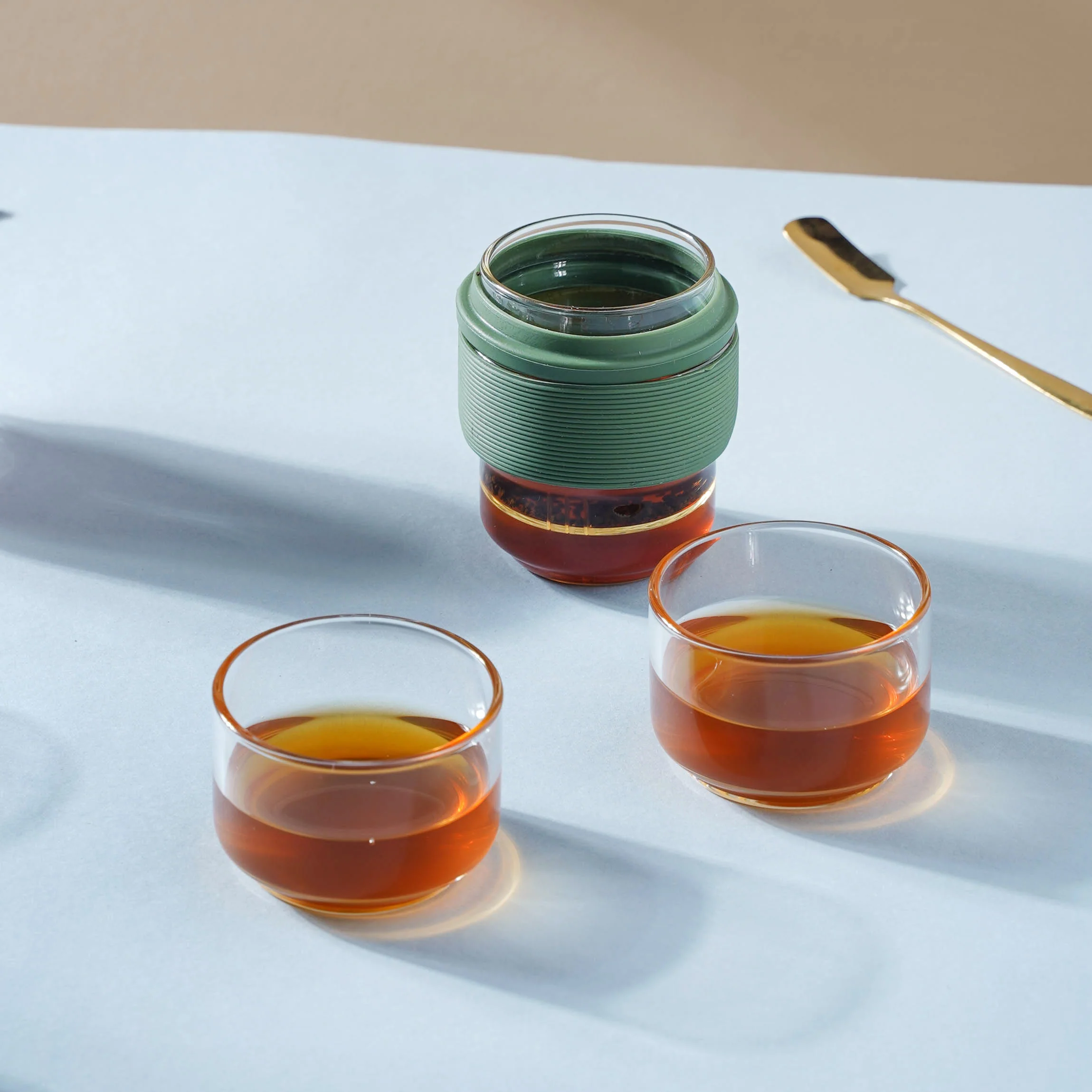 Glass Travel Teapot Set - Image 14