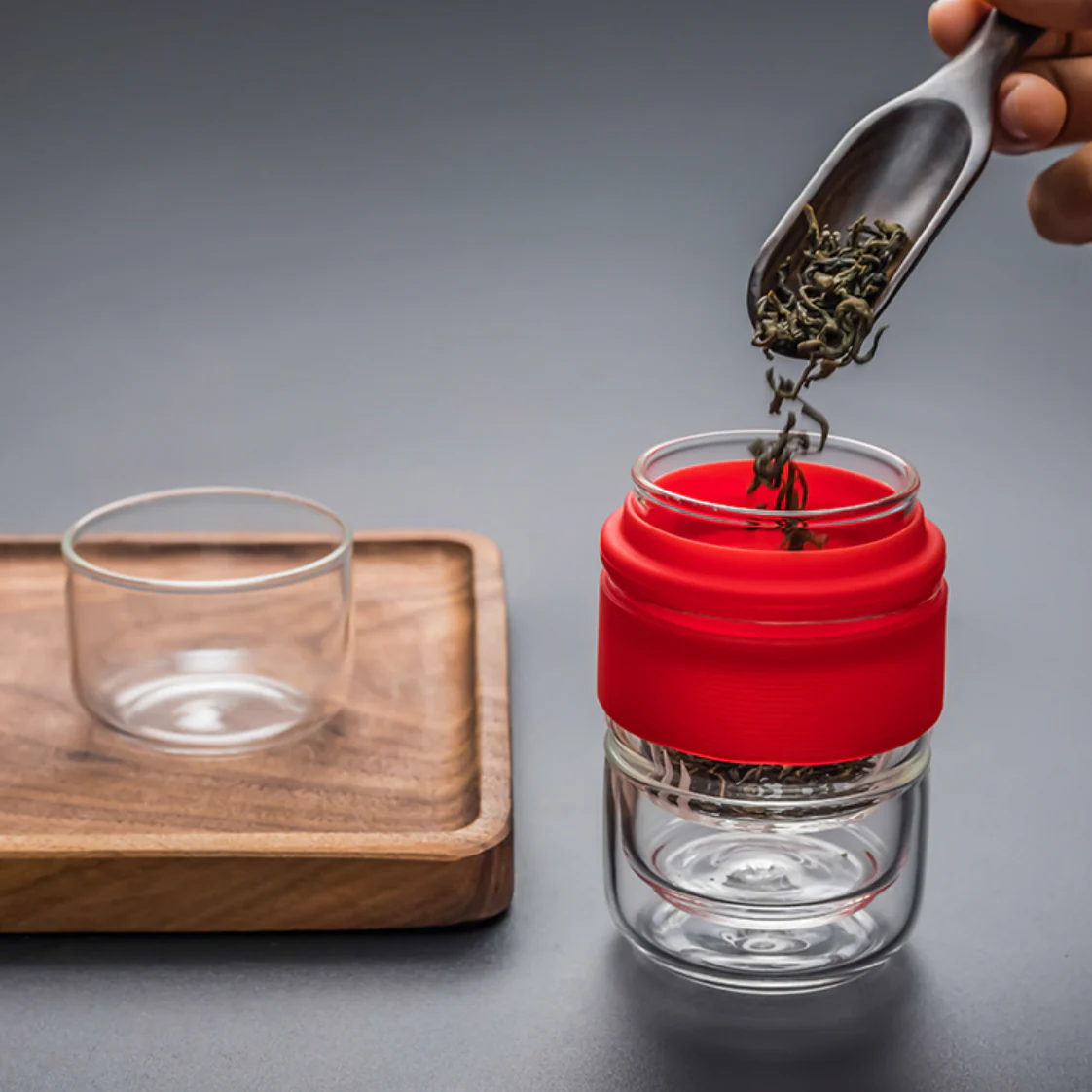 Glass Travel Teapot Set - Image 18