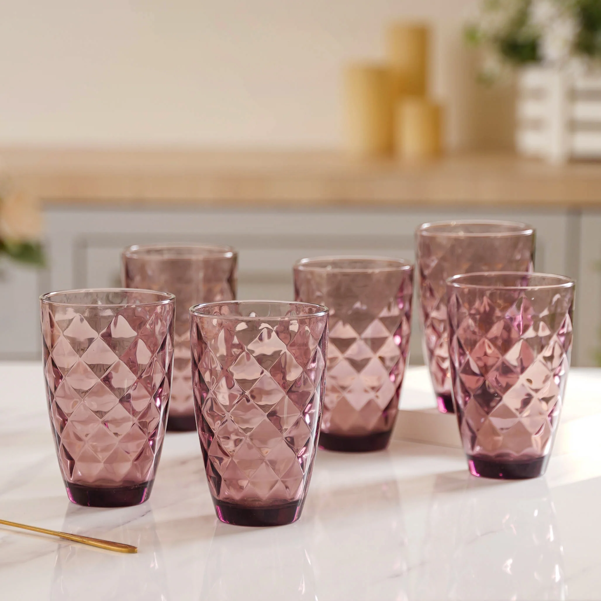 Glass Water Tumbler Set of 6 - Image 14