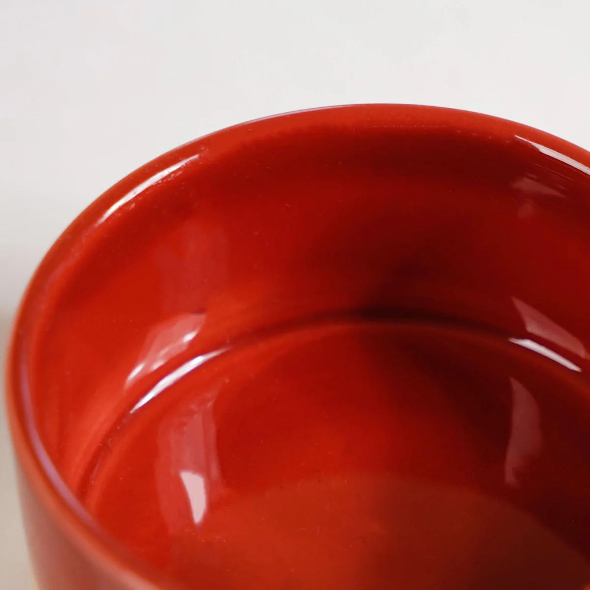 Glazed Ceramic Bowls Set Of 4 Amber Clay 150ml - Image 9