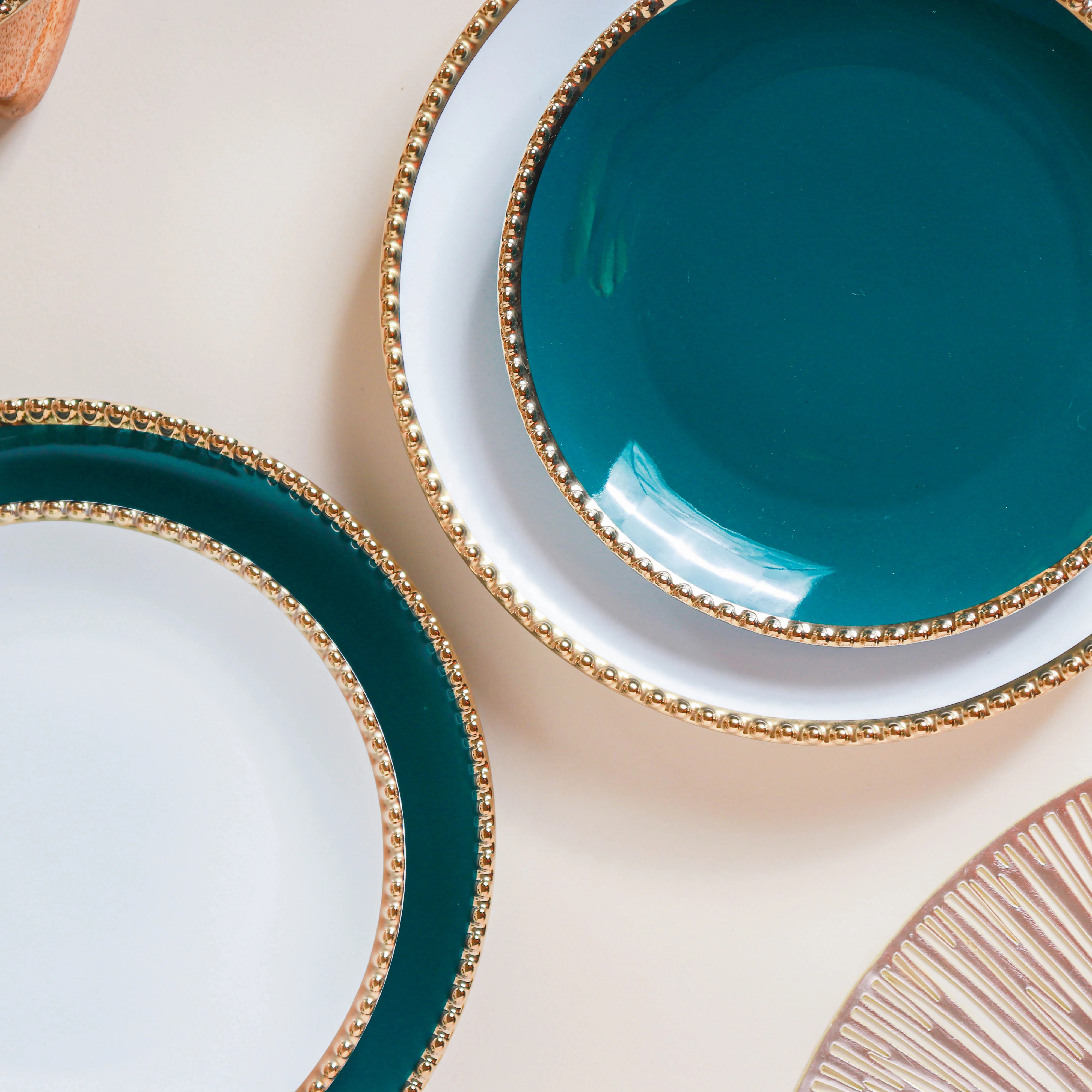 Glazed Ceramic Dinner Plate - Image 4