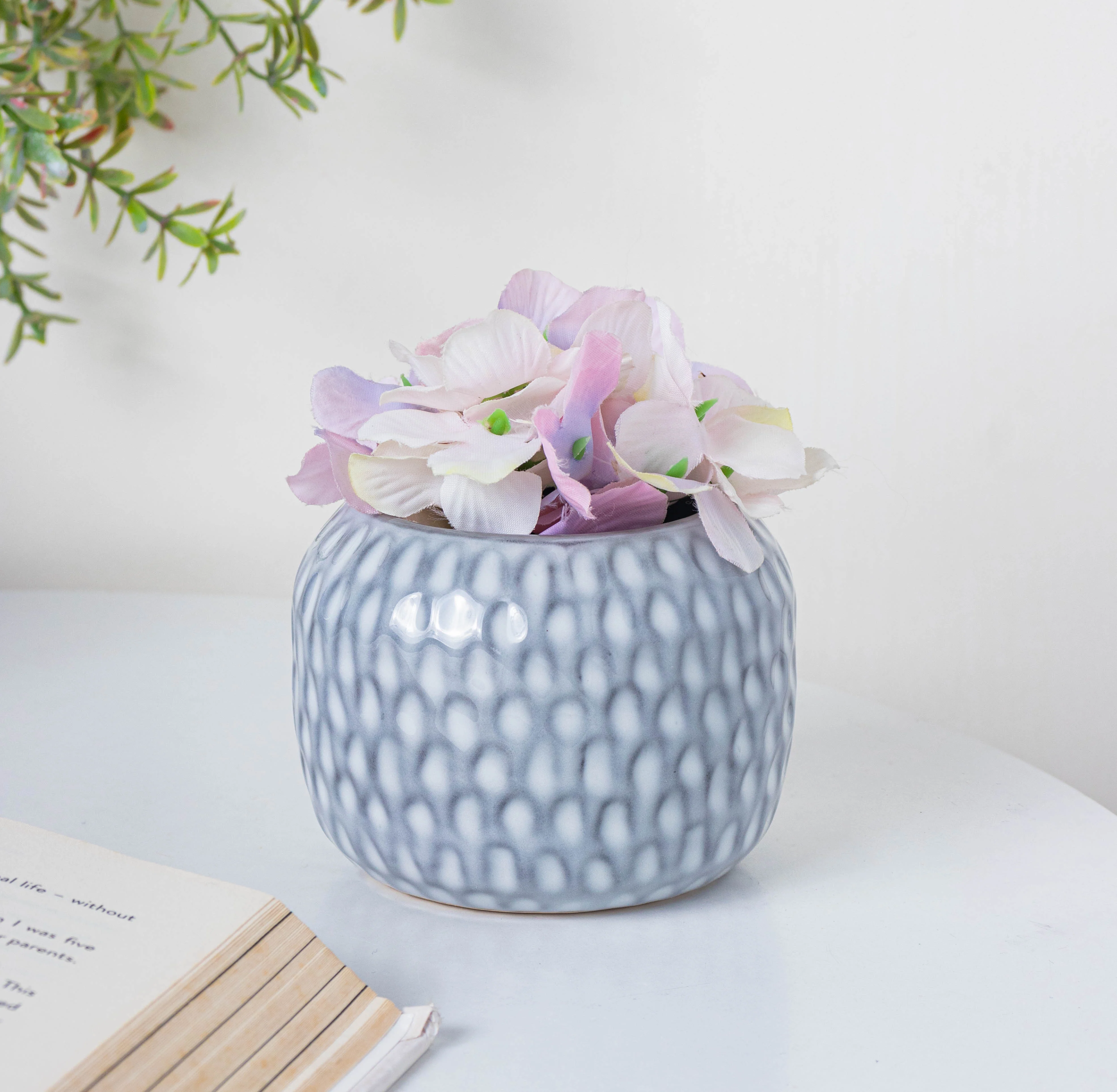 Glazed Modern Flower Vase