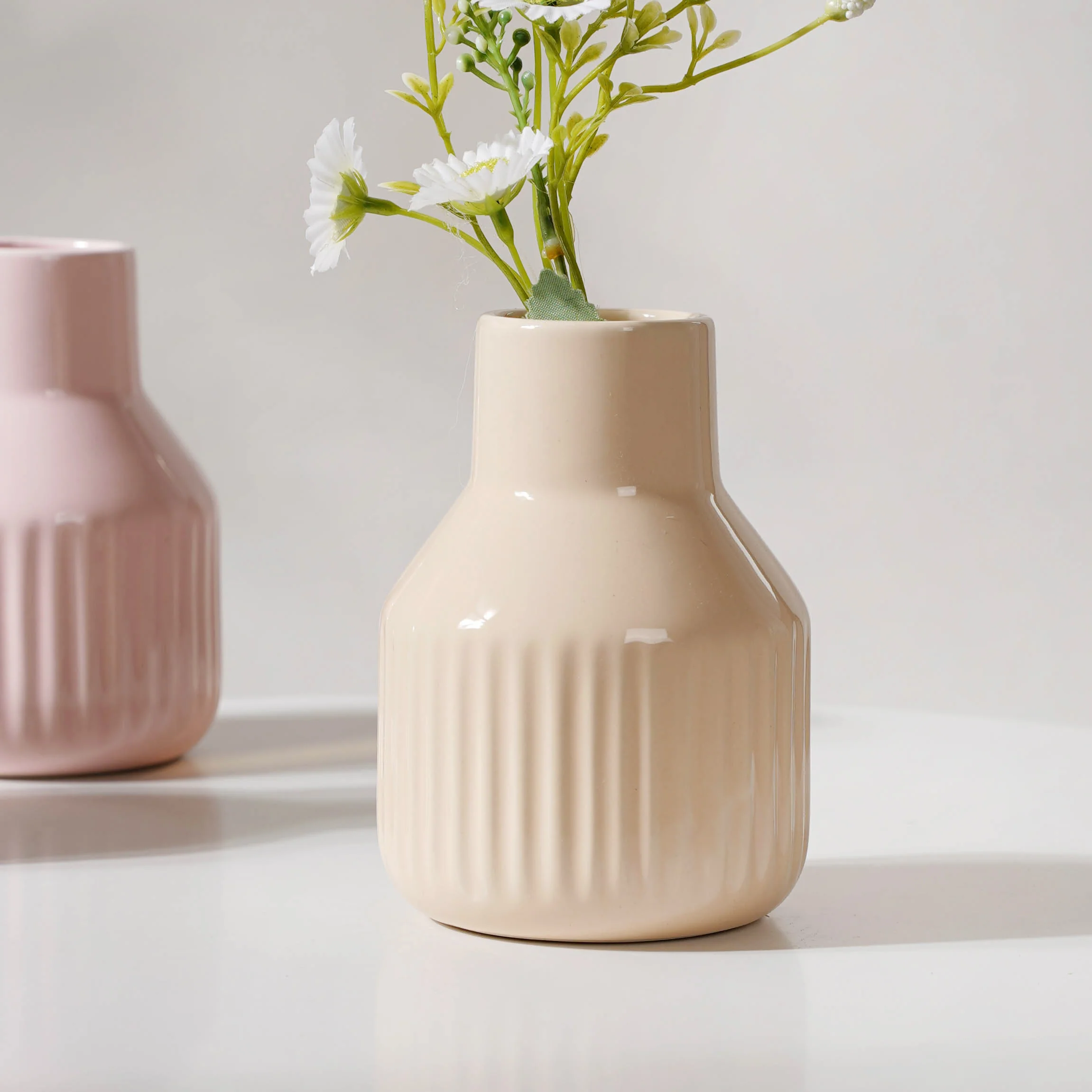Glossy Decorative Flower Pot - Image 12