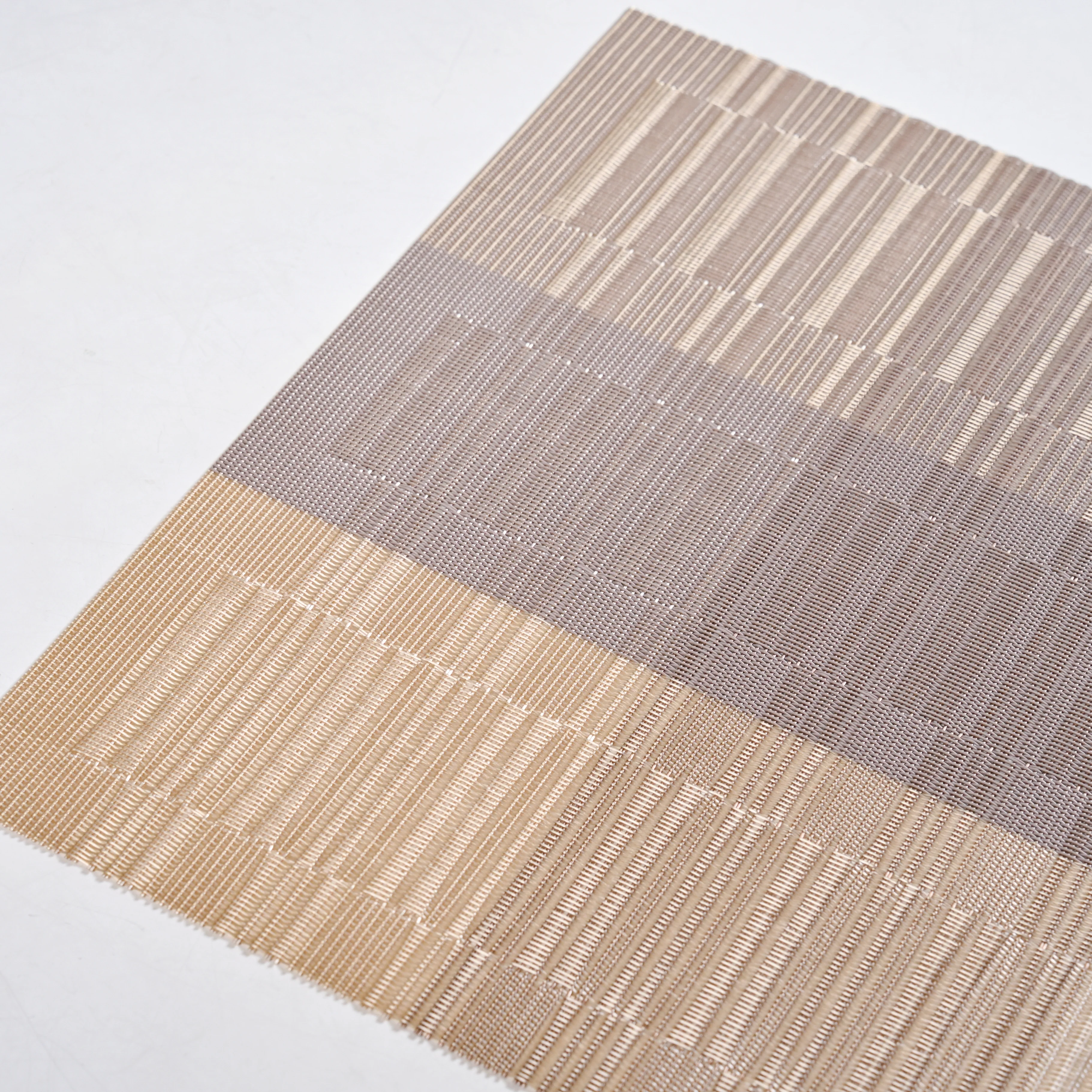 Gold And Brown Mat Set Of 6 - Image 6
