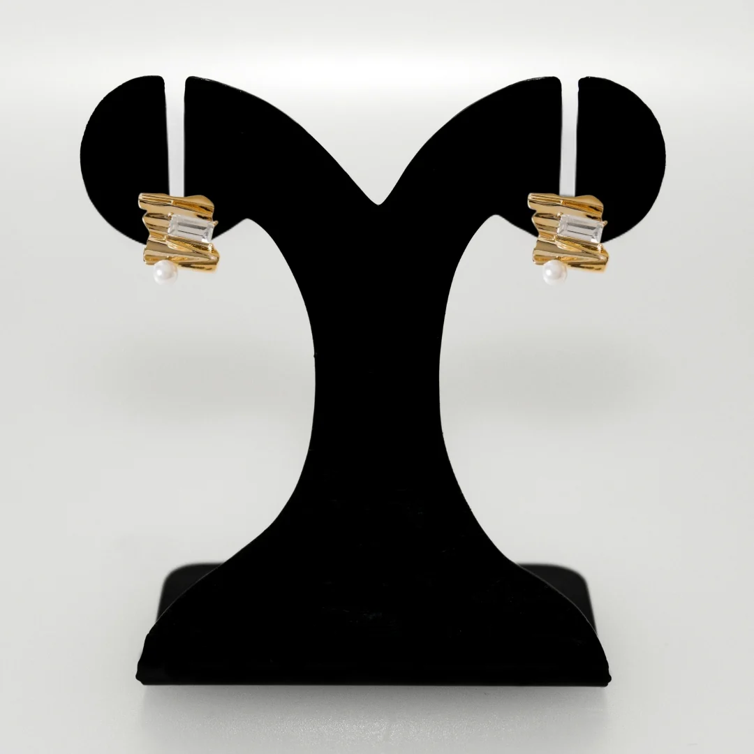 Gold Aura Abstract Stud - Image 6