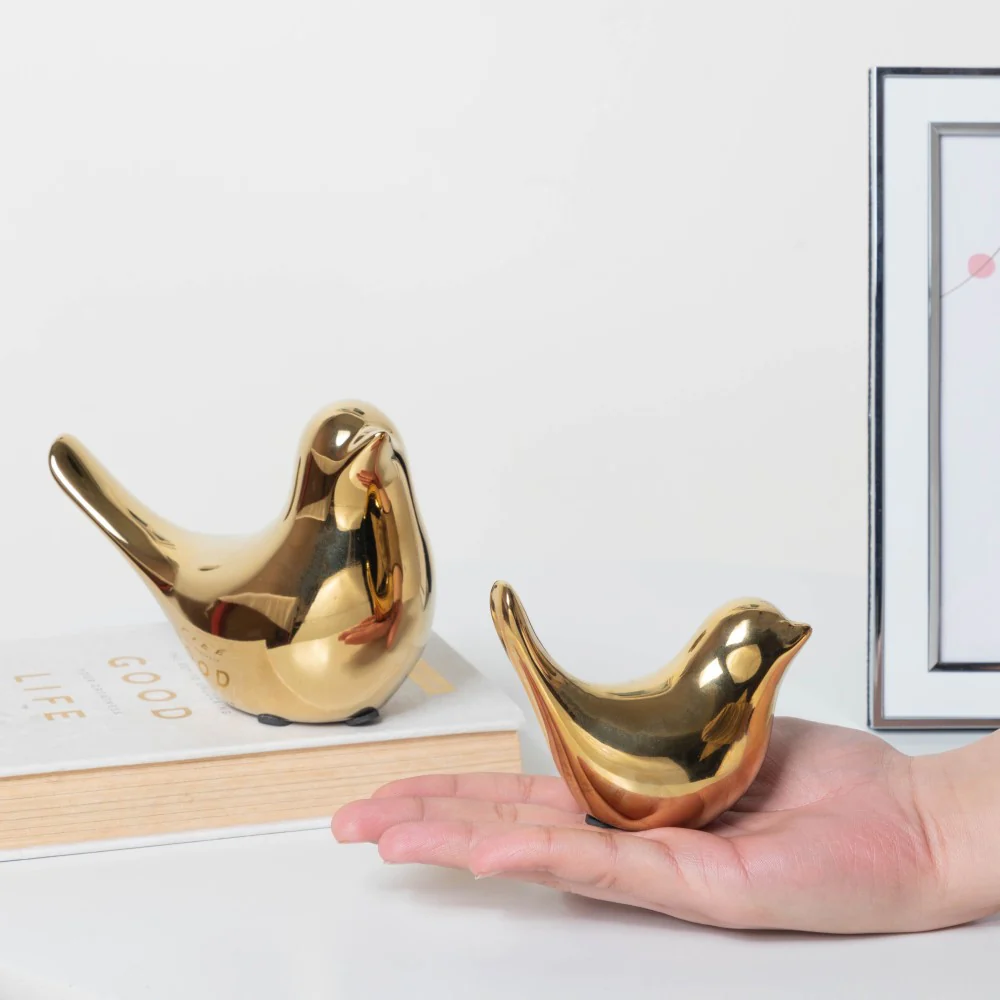 Gold Bird Statue - Image 3