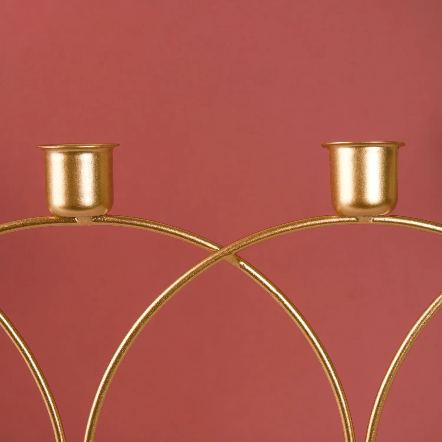Gold Candle Stand - Image 6