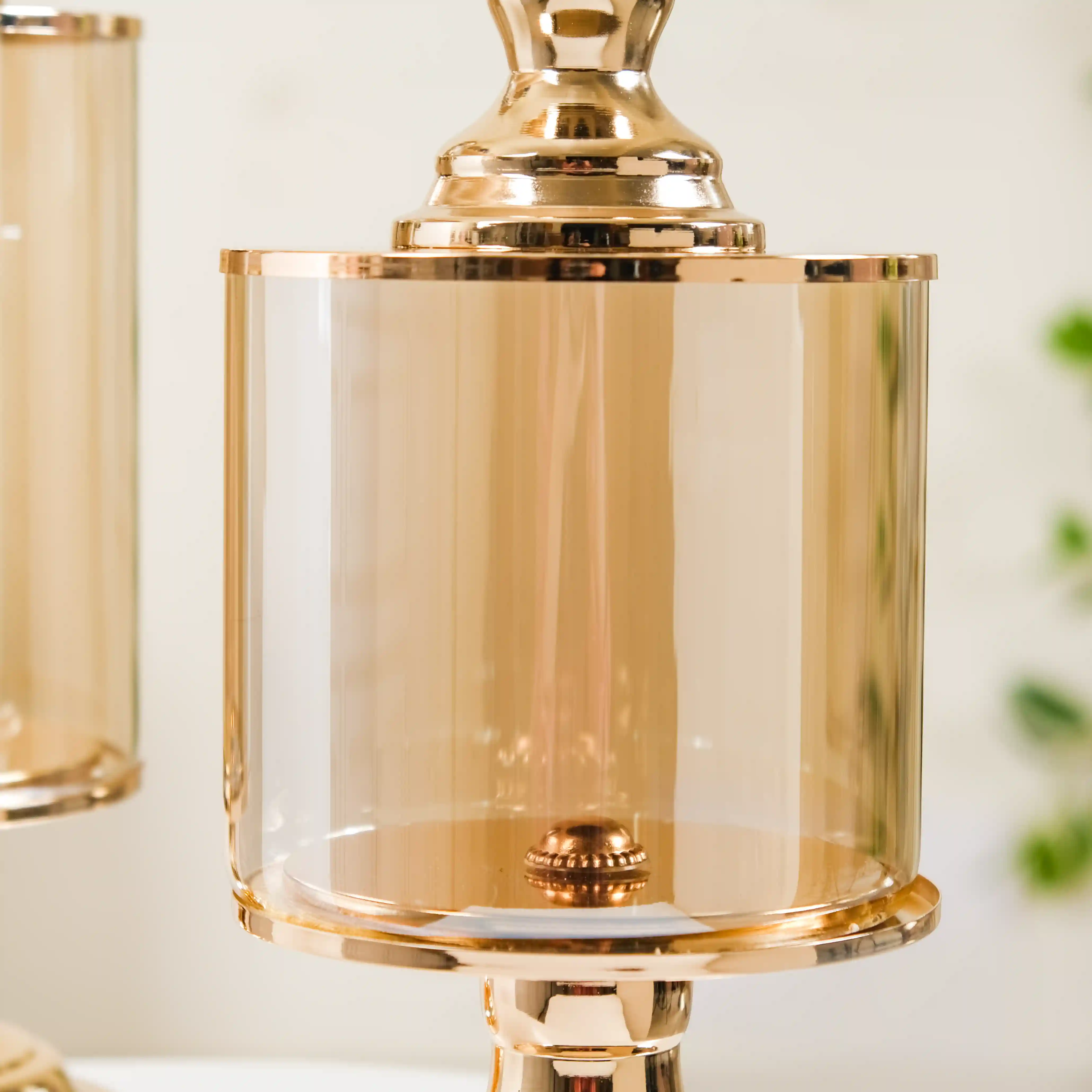 Gold Decor Jars Set Of 2 - Image 12