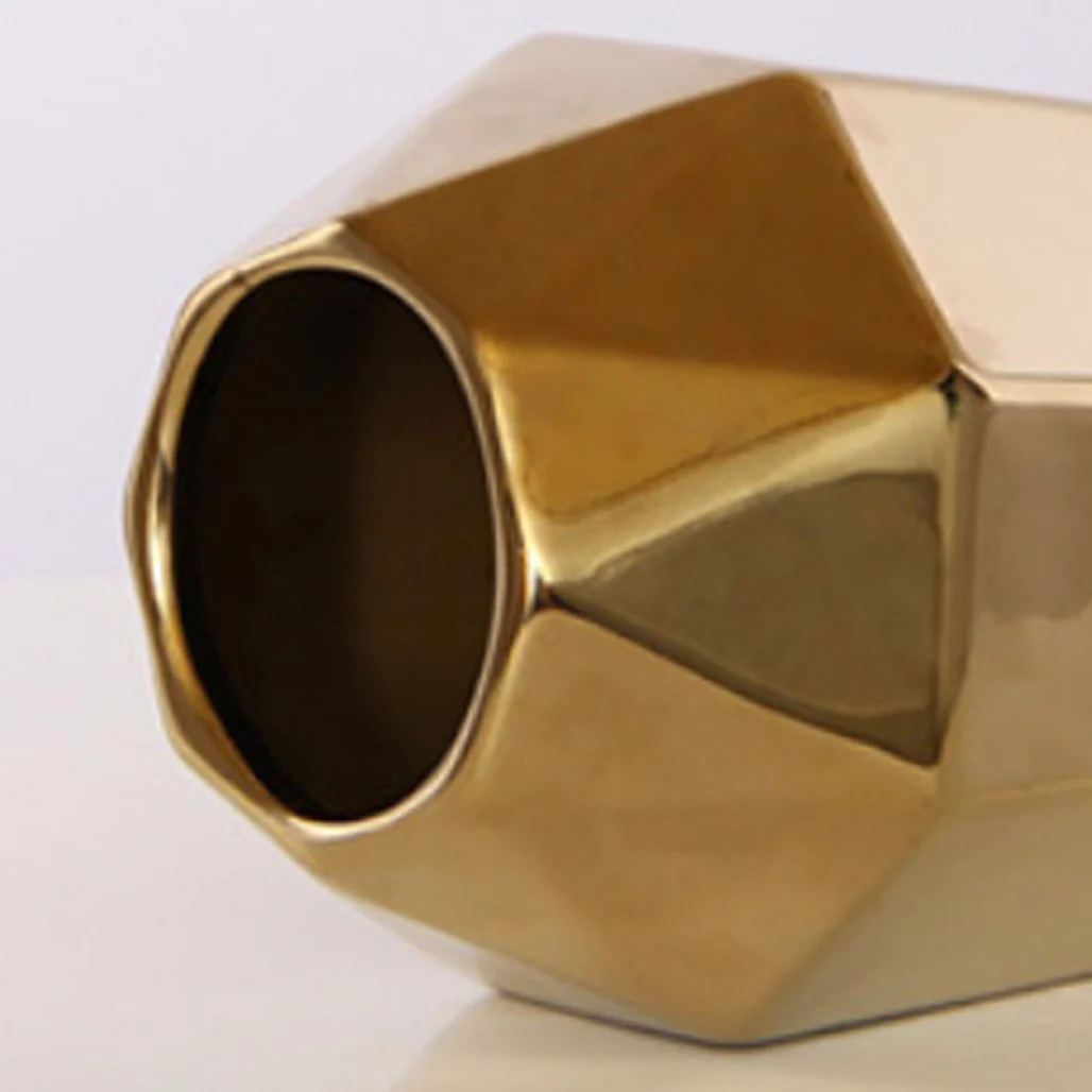 Gold Flower Pot - Image 7