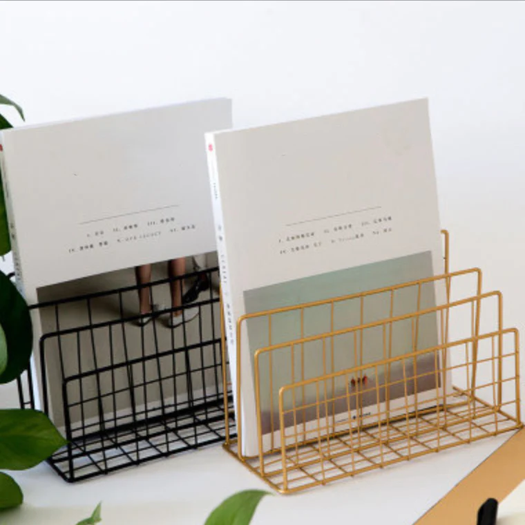 Gold Magazine Rack - Image 2