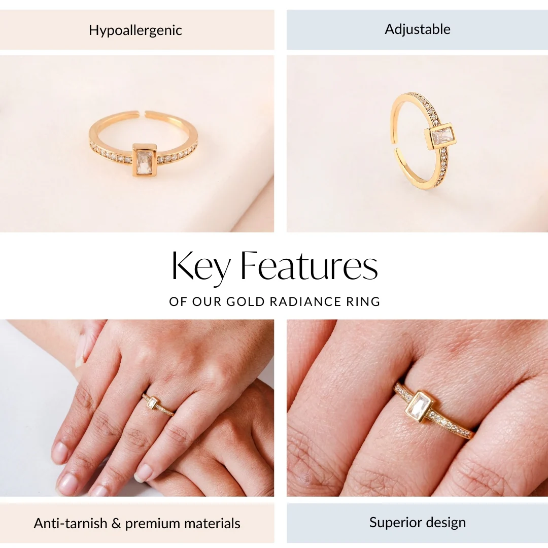 Gold Radiance Ring - Image 4